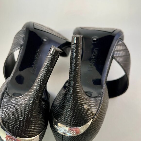 Calvin Klein Womens Black Stiletto Heel - Picture 5 of 6